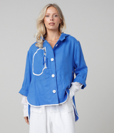 5384 Blue Flou Ceket