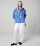 5384 Blue Flou Ceket